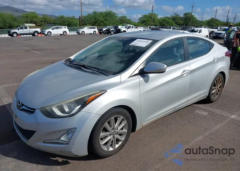 2015 Hyundai Elantra Se z USA, uszkodzony, nr VIN 5NPDH4AEXFH571759
